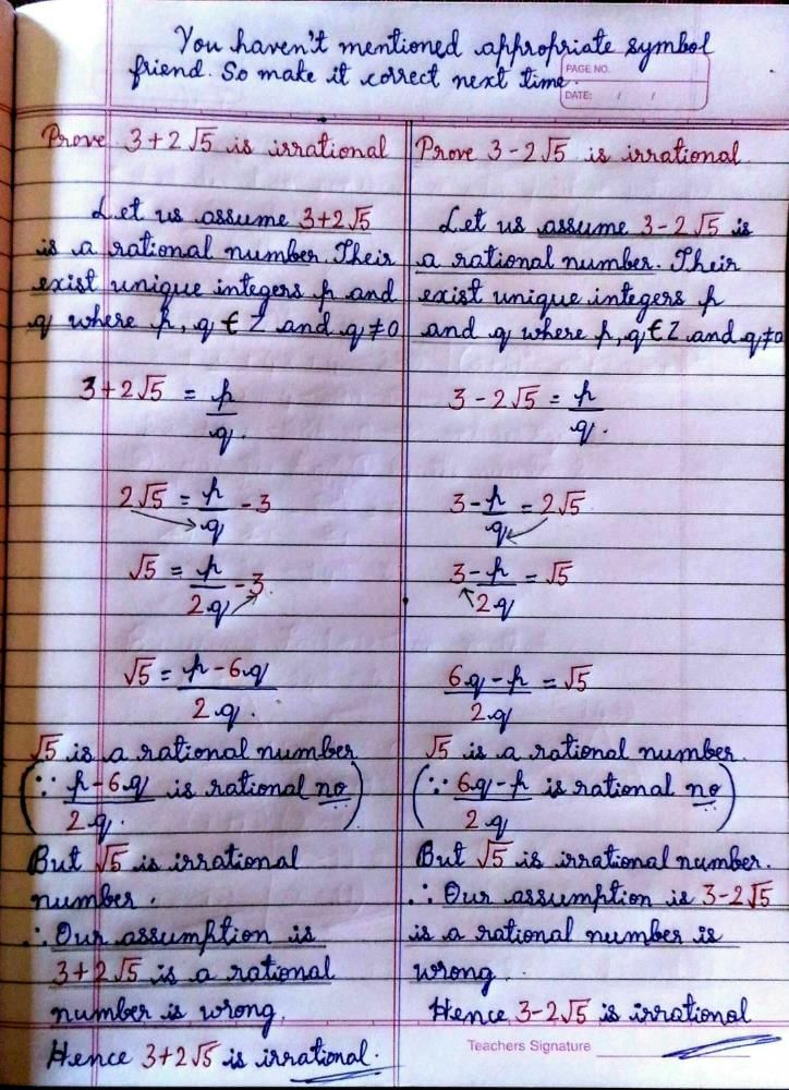 How To Prove 3 2root 5 Is Irrational EduRev Class 10 Question