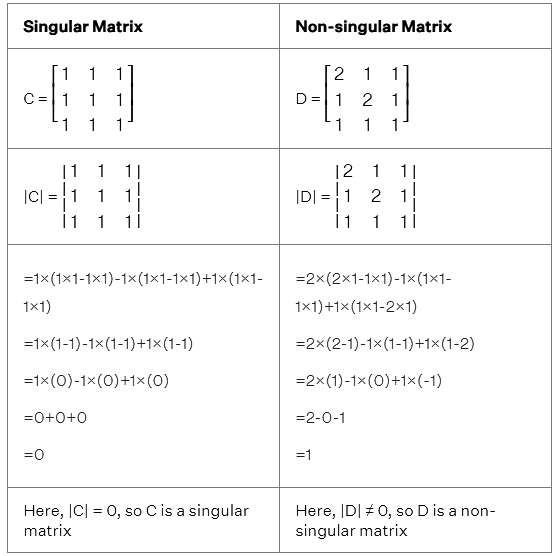 Types Of Matrices Business Mathematics And Statistics B Pdf