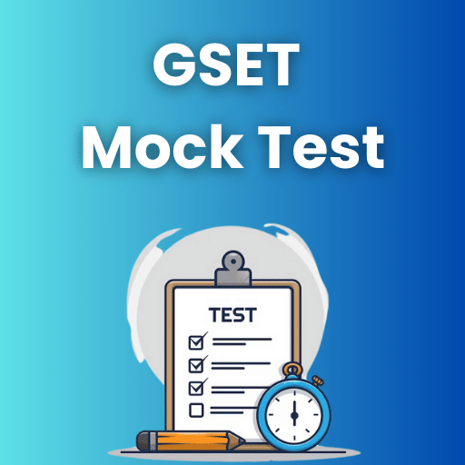 GSET Mock Test Series 2024