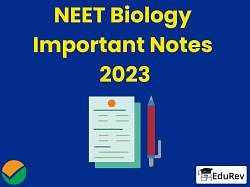 NEET Biology Notes 2025 - Download PDFs PDF Download