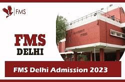 FMS Delhi Admission 2023 - CAT PDF Download