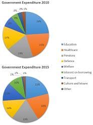 essay pie chart