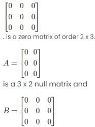 Types of Matrices - Examples, Properties and Special Matrices - JEE PDF ...