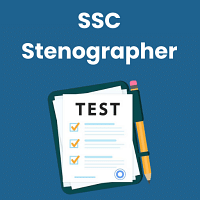 SSC Stenographer Mock Test Series 2024