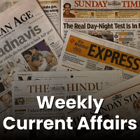 Weekly Current Affairs