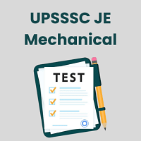 UPSSSC JE Mechanical Mock Test Series 2024