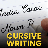 Cursive Writing for English   Hindi