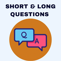 Short   Long Answer Questions for Class 8