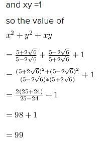 If 3+2 underroot2/3- underroot 2 = x + y under root 2, what is the value of  x and y? - Art of problem solving - Quora