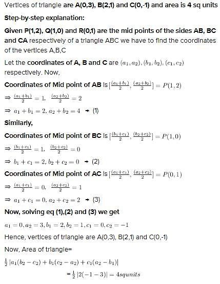 If P 0 1 2 Q 4 2 1 and O 0 0 0 are three points then POQ