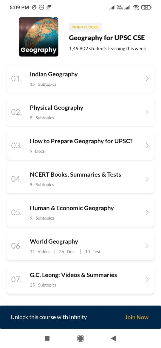 What does the Geography for UPSC CSE Course include? EduRev UPSC Question