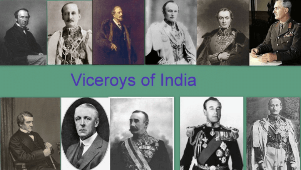 The Viceroys Of India - General Test Preparation For CUET - CUET ...