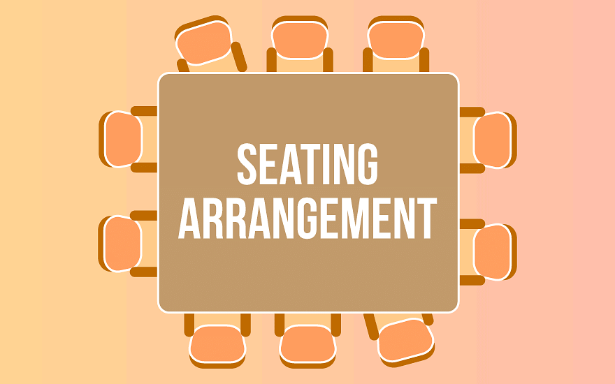Seating Arrangement Notes | Study Logical Reasoning for CLAT - CLAT