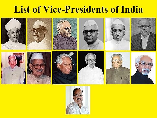 Vice-Presidents of India