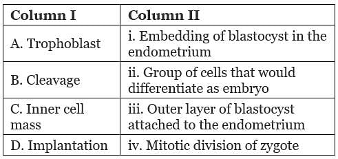 NCERT Exemplar - Human Reproduction - Human Reproduction - NEET PDF ...