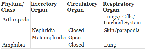 NCERT Exemplar: Animal Kingdom | Biology Class 11 - NEET