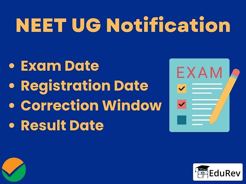 NEET UG Exam Date 2024 Latest NEWS by NTA PDF Download