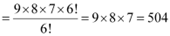 NCERT Solutions Class 11 Maths Chapter 6 - Permutations And Combinations