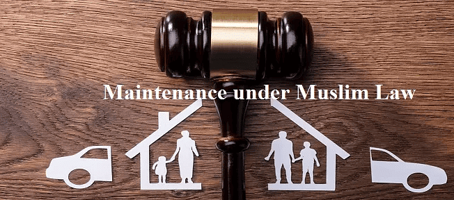 maintenance under muslim law research paper