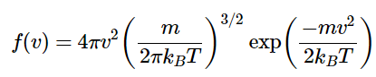 Maxwell’s distribution of speeds | Chemistry Optional Notes for UPSC