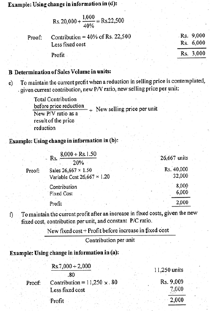 Volume-Cost-Profit Relationship as a tool of Profit Planning | Commerce & Accountancy Optional Notes for UPSC
