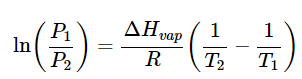 The Clausius-Clapeyron Equation | Chemistry Optional Notes for UPSC