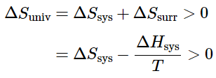 The Gibbs Free Energy | Chemistry Optional Notes for UPSC