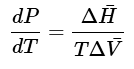 The Clausius-Clapeyron Equation | Chemistry Optional Notes for UPSC