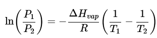 The Clausius-Clapeyron Equation | Chemistry Optional Notes for UPSC