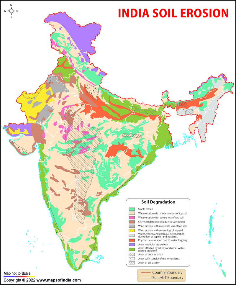 Soil Erosion and its Management - 1 - Agriculture Optional Notes for ...