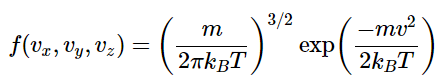Maxwell’s distribution of speeds | Chemistry Optional Notes for UPSC
