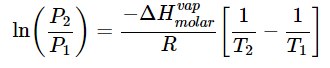 The Clausius-Clapeyron Equation | Chemistry Optional Notes for UPSC