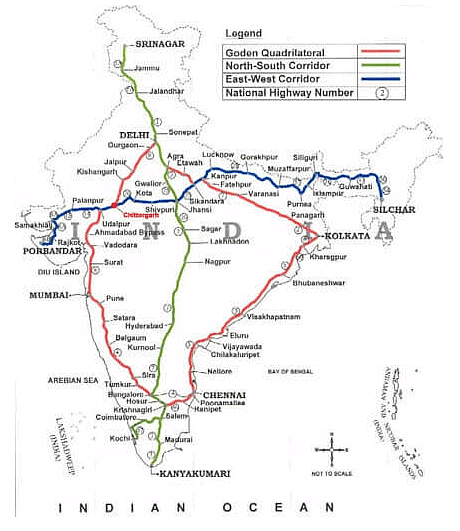 Road, Railway, Waterway, Airway and Pipeline Networks- 1 Notes | Study Geography Optional for UPSC (Notes) - UPSC