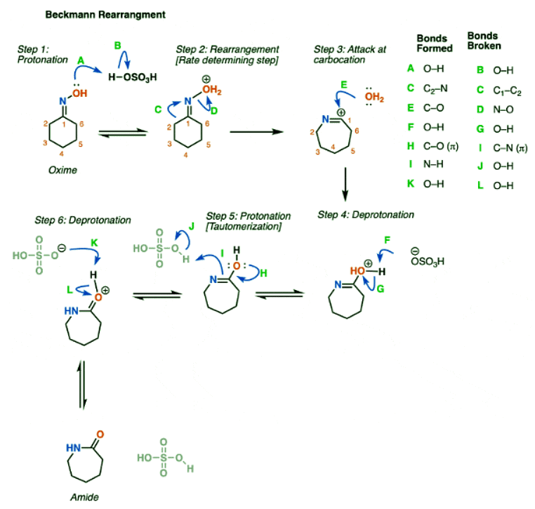 Overmann Rearrangement Beckmann Rearrangement - Chemistry Optional Notes for UPSC PDF Download
