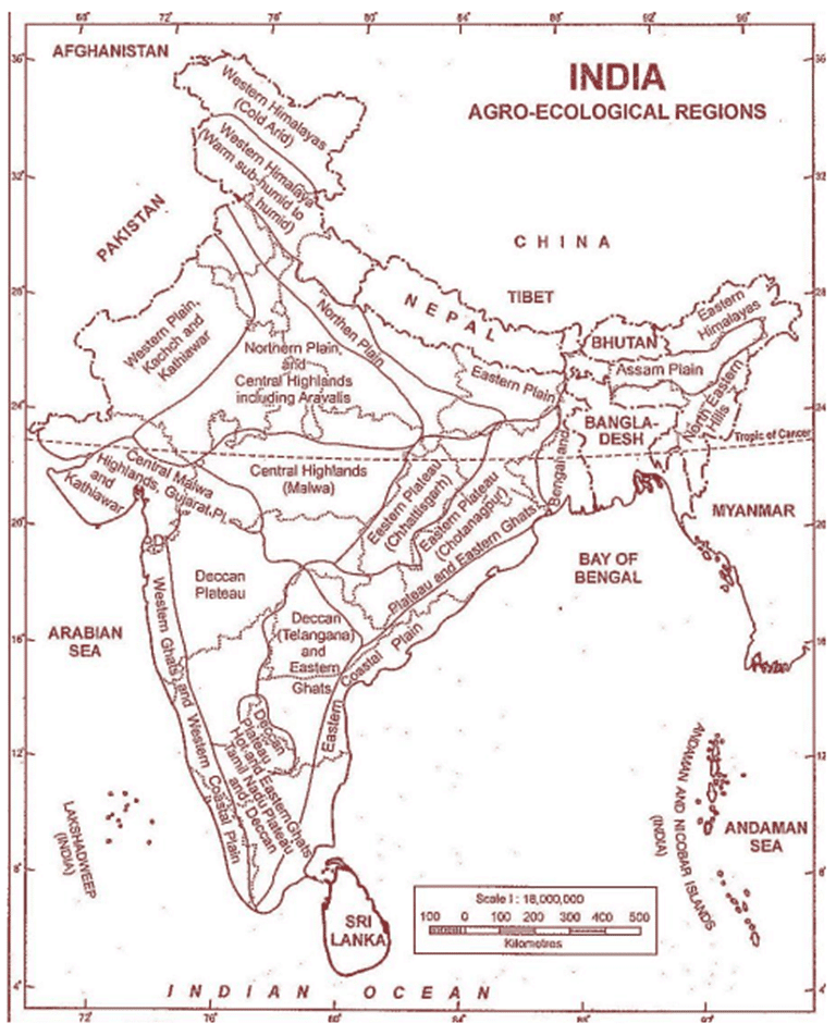 Agro-Ecological Regions - Geography Optional for UPSC (Notes) PDF Download