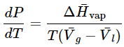 The Clausius-Clapeyron Equation | Chemistry Optional Notes for UPSC