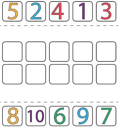 Worksheet: Numbers from One to Nine - 1 | Mathematics for Class 1: NCERT
