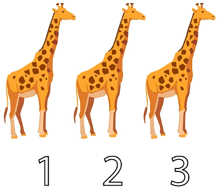 Worksheet: Numbers from One to Nine - 1 | Mathematics for Class 1: NCERT