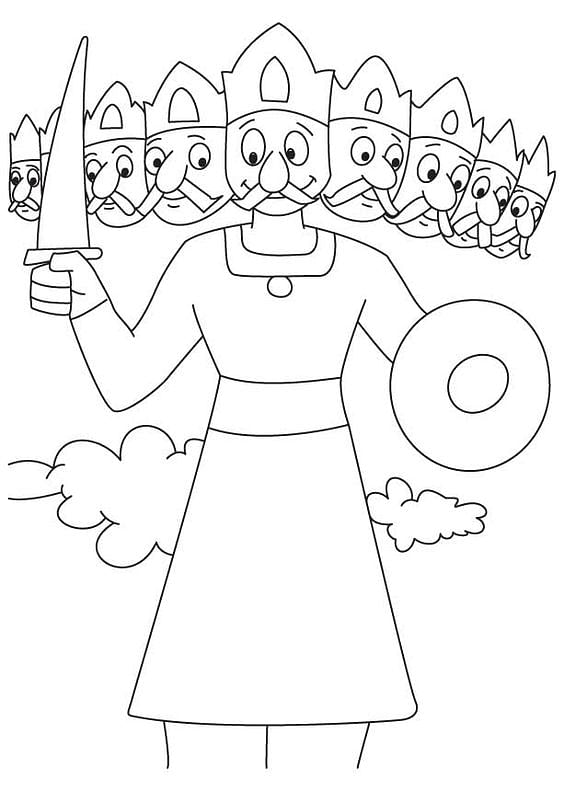 Happy Dussehra | Drawing for kids, Sketch book, Colorful drawings