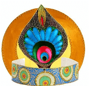 Printable Krishna Crown Template