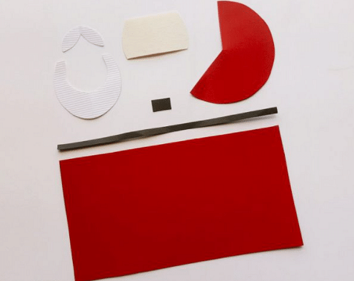 Craft Ideas: Roll Santa Claus Notes | Study Hands on Art & Craft - Class 1