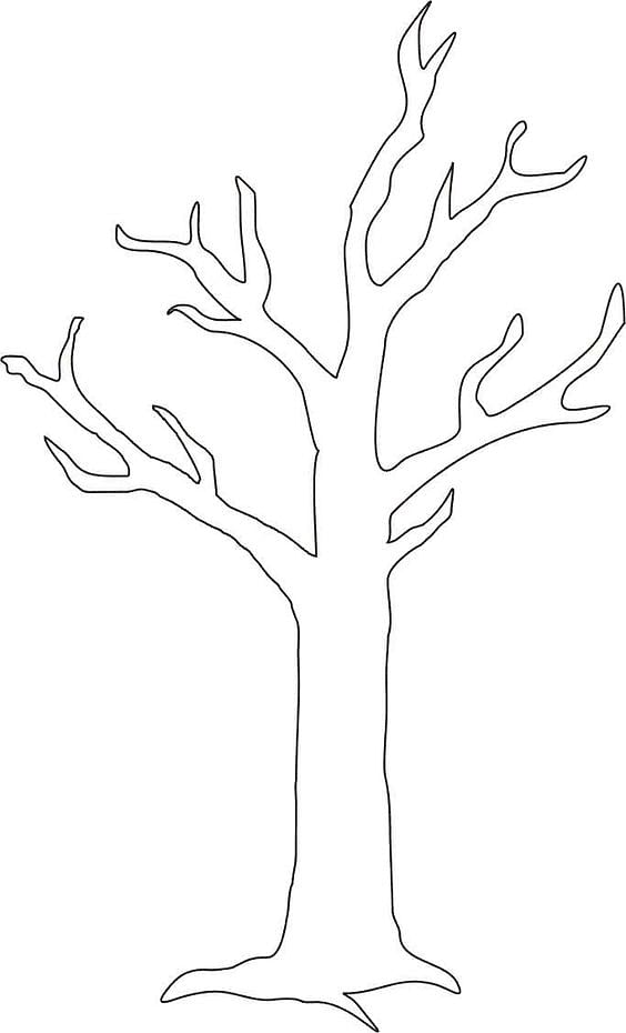 Printable Worksheet: Trees - 2 - Notes | Study Hands on Art & Craft - Class 1