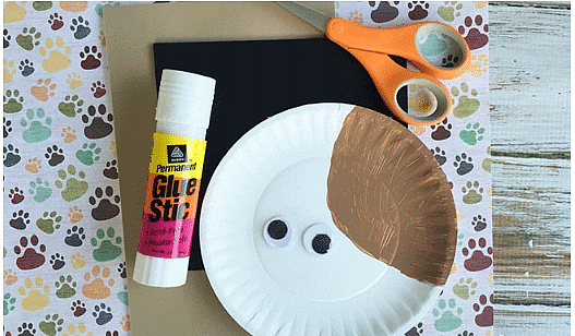 Craft Ideas: Paper Plate Dog Craft Notes | Study Hands on Art & Craft - Class 1