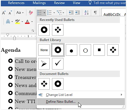 Lists Notes | Study How to become an Expert of MS Word - Class 6