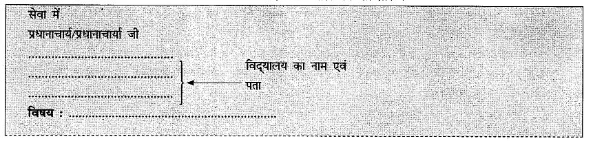 औपचारिक पत्र | Hindi Grammar Class 10