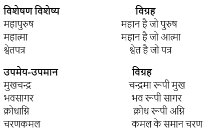 समास Chapter Notes | Hindi Grammar Class 10