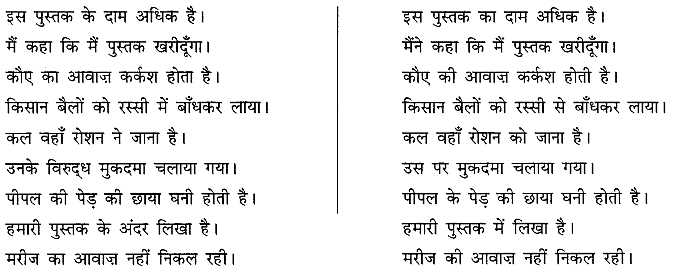 अशुद्धि शोधन | Hindi Grammar Class 10