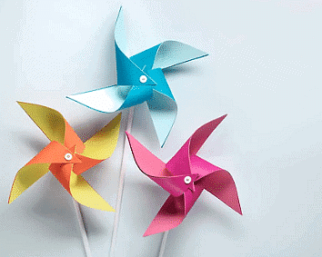 Craft Ideas: Paper Pinwheel Notes | Study Art & Craft for Class 7 - Class 7