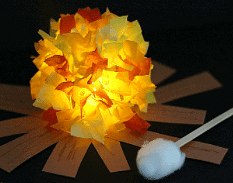 Craft Ideas: Glowing Campfire Notes | Study Art & Craft for Class 7 - Class 7