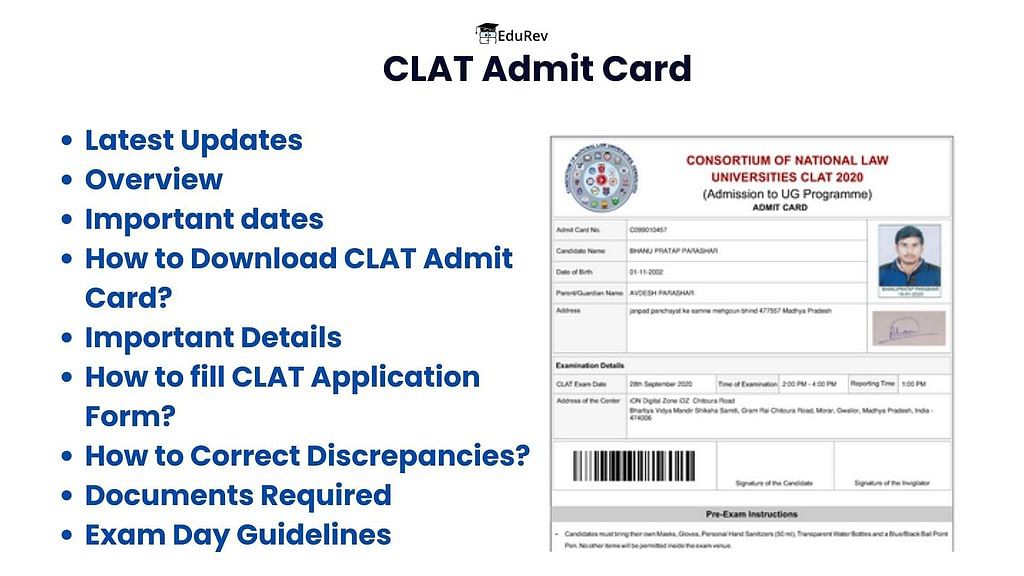 CLAT Admit Card 2024: Steps to Download Hall Ticket, Direct Link to Download NLU Hall Ticket